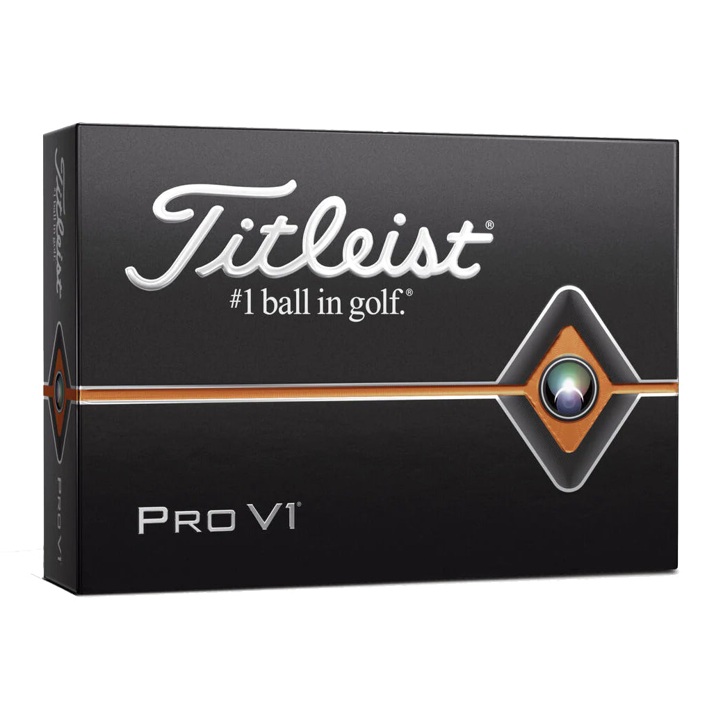 Titleist Pro V1 Yellow Golf Balls - Dozen 2020 - Default Title