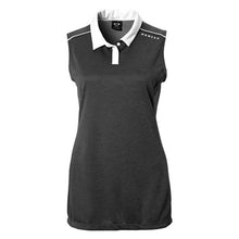 Load image into Gallery viewer, Oakley Balata Heather Womens Sleeveless Golf Polo
 - 3