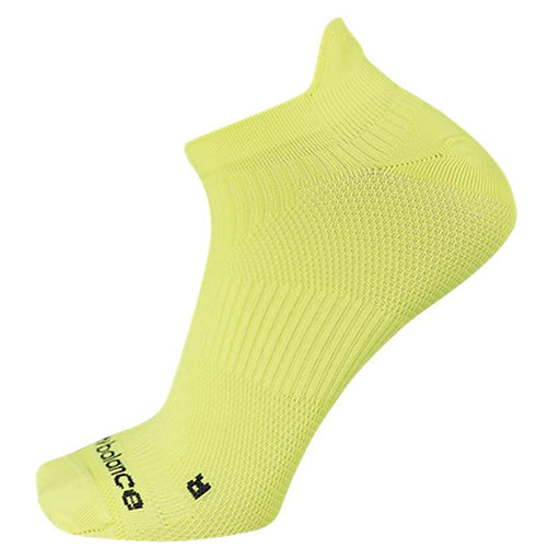New Balance Run Flat Knit Tab Unisex Socks - Yellow/L