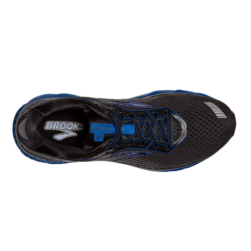 Brooks Ghost 12 Black-Blue Mens Running Shoes