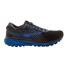 Load image into Gallery viewer, Brooks Ghost 12 Black-Blue Mens Running Shoes
 - 1