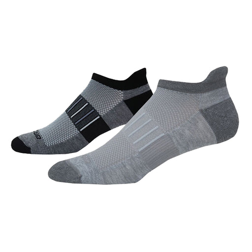 Brooks Ghost Midweight 2 Pack Unisex Running Socks - 039 OXF/BLK/XL