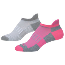 Load image into Gallery viewer, Brooks Ghost Midweight 2 Pack Unisex Running Socks - 045 OXF/PNK/OXF/M
 - 3