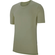 Load image into Gallery viewer, Nike Dri-FIT Yoga Mens Short Sleeve Training Shirt - 324 OIL GREEN/XL
 - 5