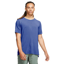 Load image into Gallery viewer, Nike Dri-FIT Yoga Mens Short Sleeve Training Shirt - ASTRON BLUE 430/XL
 - 1
