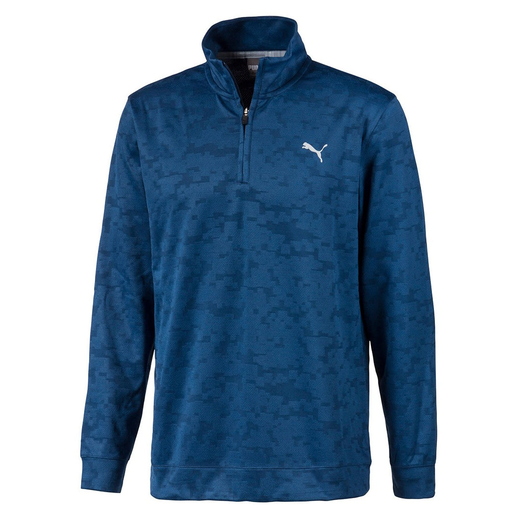 Puma ALTERKNIT Digi Camo Mens Golf 1/4 Zip