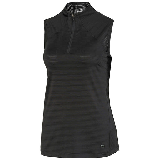 Puma Daily Mockneck Womens Sleeveless Golf Polo