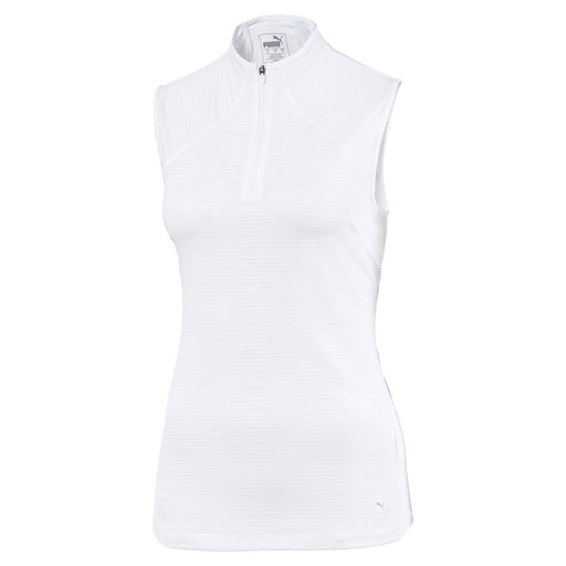 Puma Daily Mockneck Womens Sleeveless Golf Polo