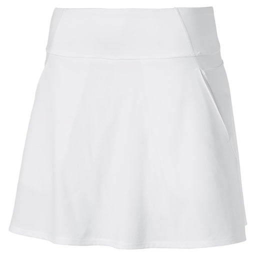 Puma PWRSHAPE Solid Woven 16in Womens Golf Skort - 02 WHITE/XXL