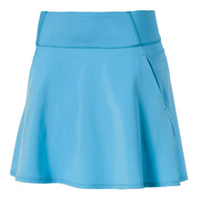 Load image into Gallery viewer, Puma PWRSHAPE Solid Woven 16in Womens Golf Skort - 05 ETHEREAL BLU/L
 - 6