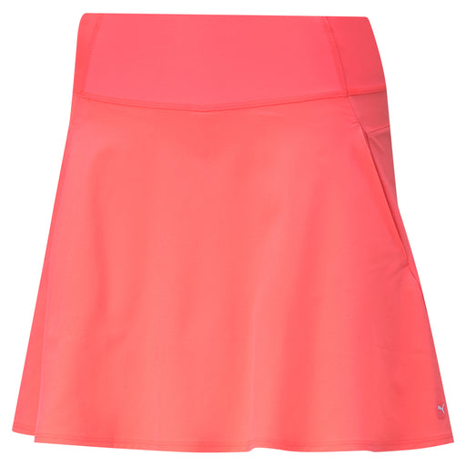 Puma PWRSHAPE Solid Woven 16in Womens Golf Skort - Ignite Pink/XXL