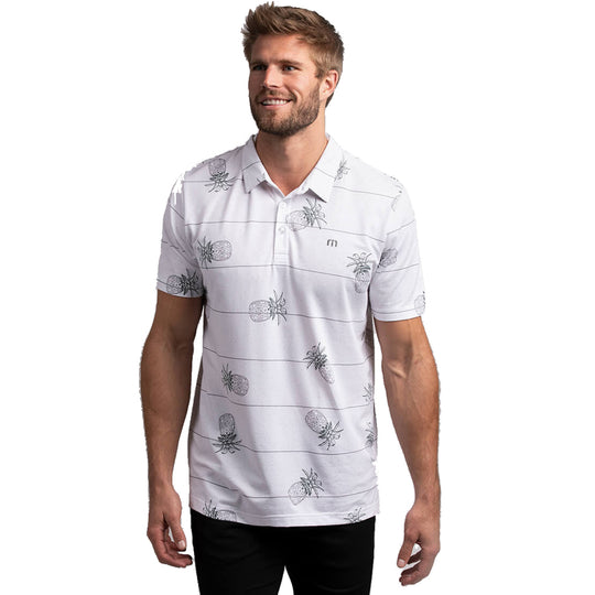 TravisMathew Stacked Deck Mens Golf Polo