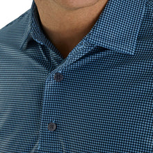 Load image into Gallery viewer, FootJoy Heather Lisle Houndstooth Mens Golf Polo
 - 3