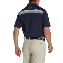 Load image into Gallery viewer, FootJoy Ath Ft Lisle ChetBnd  Collar Nvy Mens Polo
 - 2