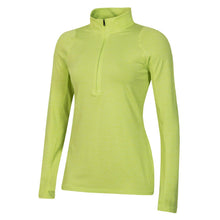 Load image into Gallery viewer, Under Armour Zinger 2.0 Womens Golf 1/4 Zip - Lime Fizz 207t/XL
 - 5