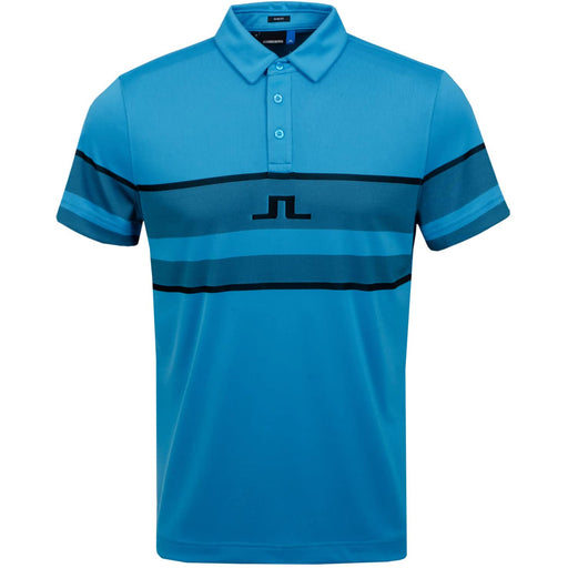 J. Lindeberg Cole Slim Jacquard Mens Golf Polo