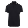 J. Lindeberg William Regular TX Jersey Black Mens Golf Polo