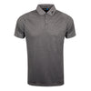 J. Lindeberg William Regular TX Jersey Dark Grey Mens Golf Polo