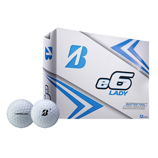 Bridgestone e6 Lady White Golf Balls - Dozen - Default Title