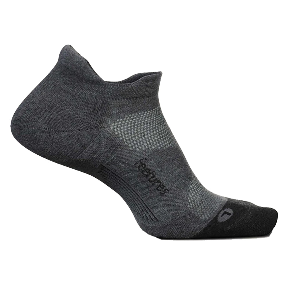 Feetures Elite Max Cushion No Show Tab Socks - L