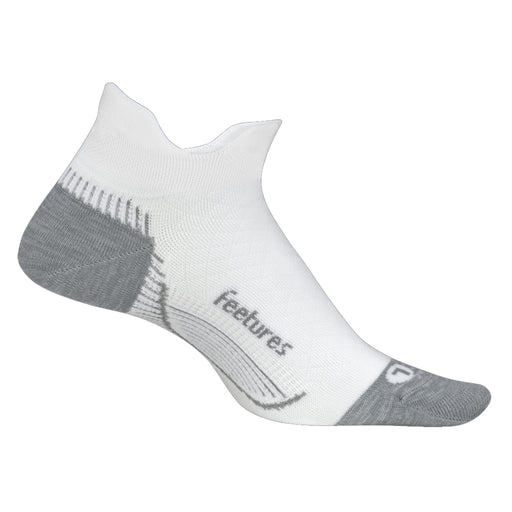 Feetures Plantar Fasciitis Relief LC WHT NST Socks - XL