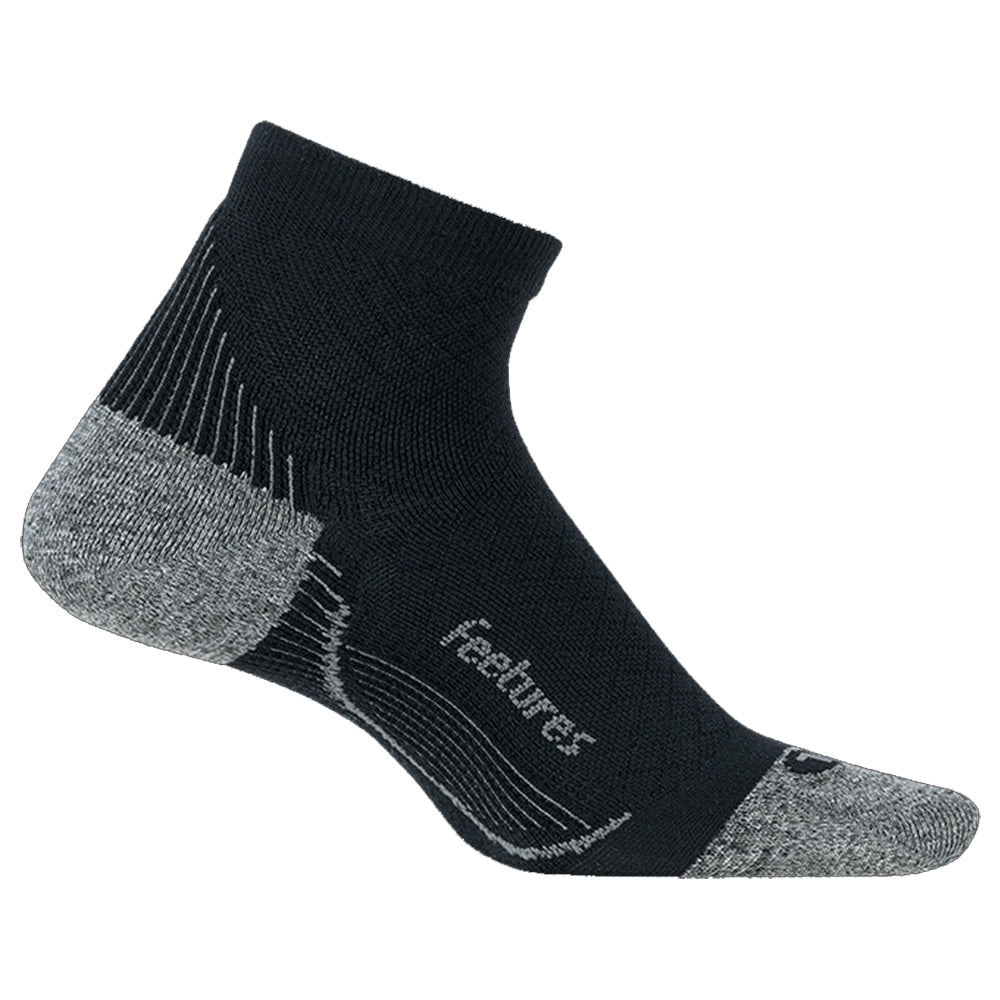 Feetures Plantar Fasciitis Relief LC Quarter Socks - XL