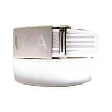 Load image into Gallery viewer, Nexbelt Super Patriot White Mens Belt
 - 2