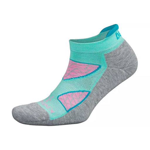 Balega Grit Grace Kindness W No Show Run  Socks - Grey/Aqua/M