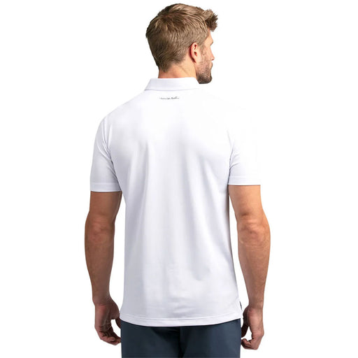 TravisMathew Sea to Sea White Mens Golf Polo