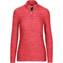Load image into Gallery viewer, Greg Norman Long Sleeve Heathered Womens 1/4 Zip - Cosh/L
 - 2