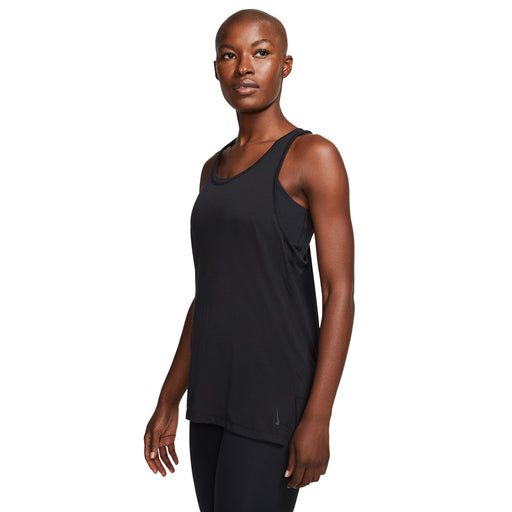 Nike Yoga Womens Tank Top - 010 BLACK/L