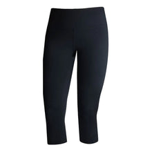 Load image into Gallery viewer, FootJoy Capri Black Womens Golf Leggings
 - 1