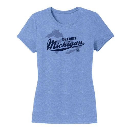 Made in Detroit Great Lakes Womens T-Shirt
