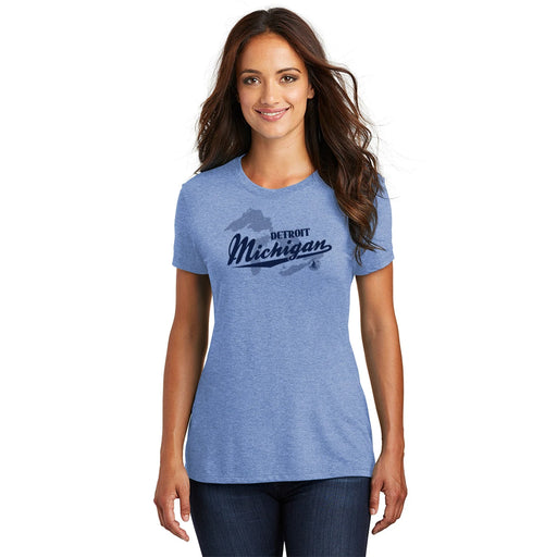 Made in Detroit Great Lakes Womens T-Shirt