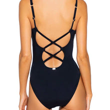 Load image into Gallery viewer, Sunsets Veronica Black One Piece Womens Swimsuit
 - 2