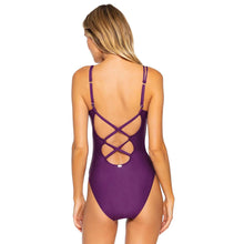 Load image into Gallery viewer, Sunsets Veronica 1pc Deep Purple Womens Swimsuit
 - 2