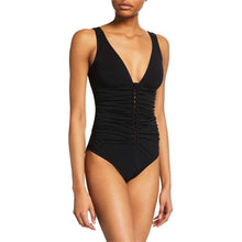 Load image into Gallery viewer, Karla Colletto Joana V-Neck Womens 1 Pc Swimsuit
 - 1