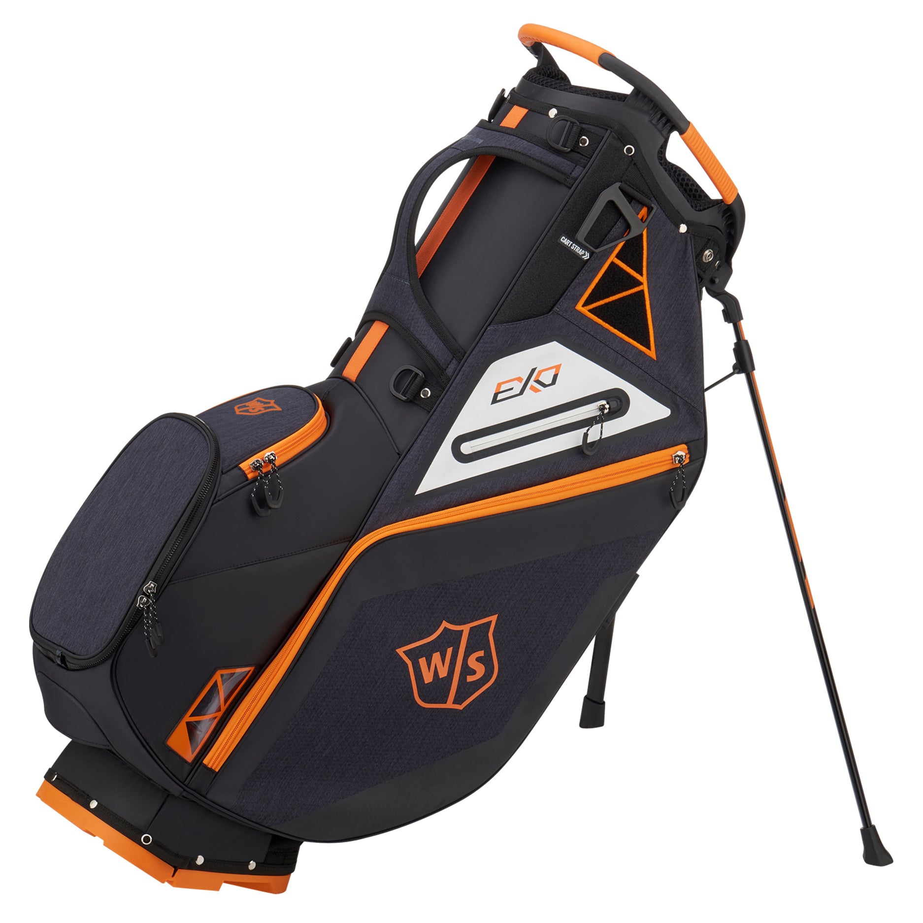 Wilson EXO Black-Orange Golf Carry Bag – Golf-Clubs.com