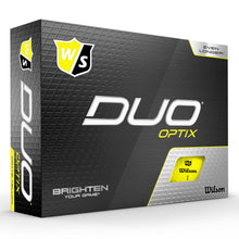 Load image into Gallery viewer, Wilson Duo Optix Yellow Golf Balls - Dozen - Default Title
 - 1