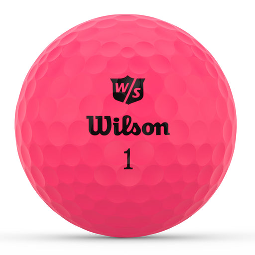 Wilson DUO Optix Pink Golf Balls - Dozen