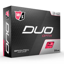 Load image into Gallery viewer, Wilson DUO Optix Pink Golf Balls - Dozen - Default Title
 - 1