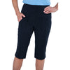 Jofit Baileys Pinstripe Pedal Pusher Womens Golf Capris