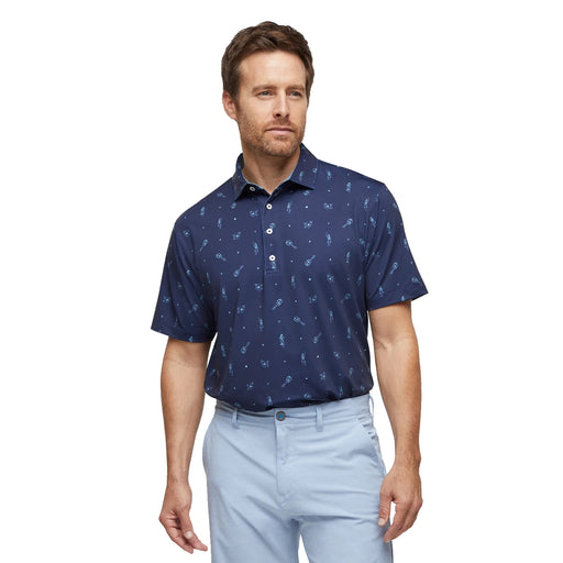 Devereux Proper Threads Luau Mens Golf Polo