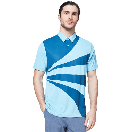 Oakley Geometric Swing Mens Golf Polo