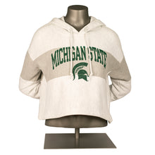 Load image into Gallery viewer, Champion MSU Reverse Weave Womens Hoodie - Silver Gry Hthr/XL
 - 2