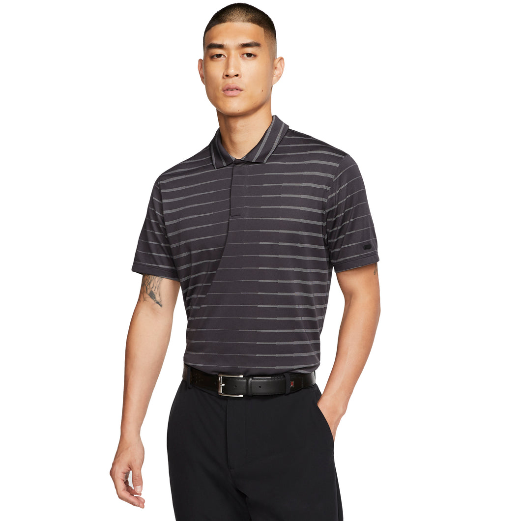 Nike Dri-FIT Tiger Woods Novelty Mens Golf Polo - 010 BLACK/XXL