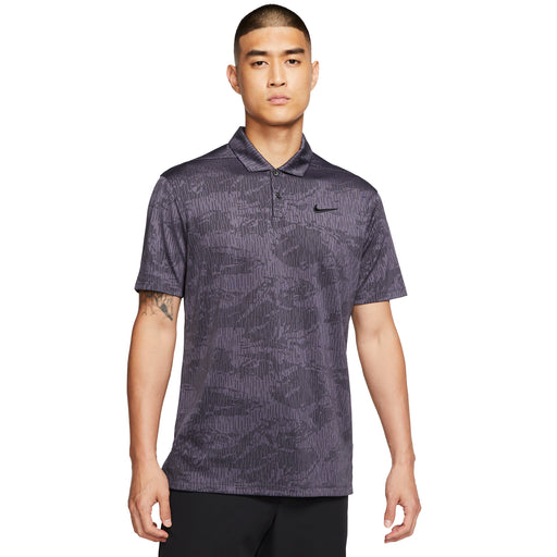 Nike Dri-FIT Vapor Camo Jacquard Mens Golf Polo - 010 BLACK/XXL