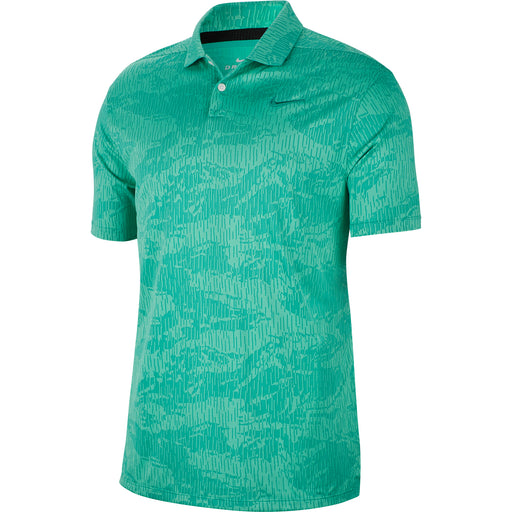 Nike Dri-FIT Vapor Camo Jacquard Mens Golf Polo - 370 NEPTUNE GRN/XXL