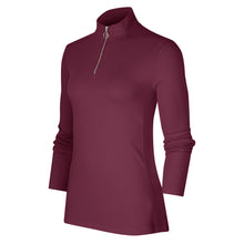 Load image into Gallery viewer, Nike Dri-FIT UV Victory Womens Golf Half Zip - PLUM RED 671/L
 - 2