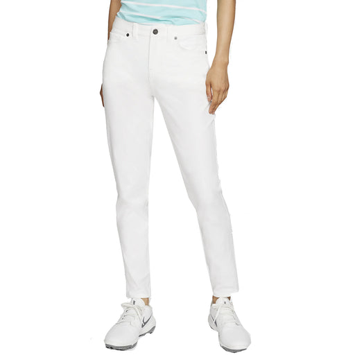 Nike Fairway Slim Fit Womens Golf Pants - 100 WHITE/10